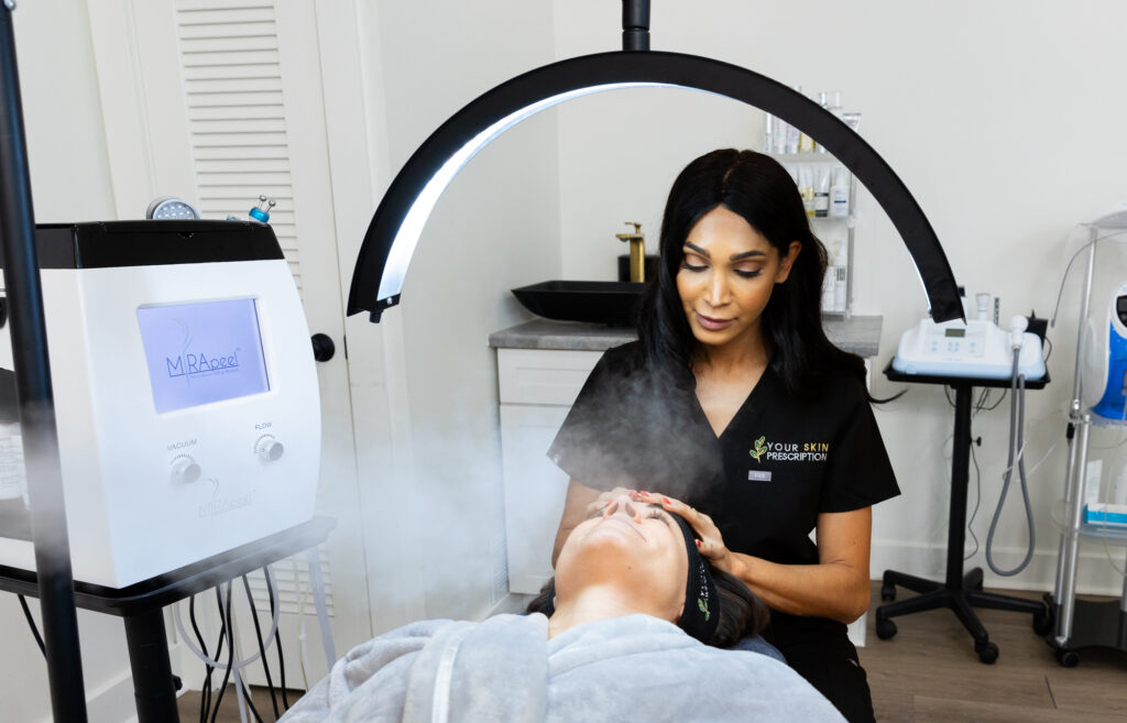 An acne treatment with mirapeel at Your Skin Prescription near Pittsburgh